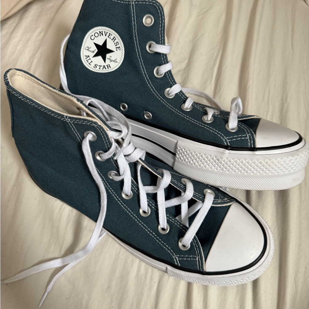 Converse Women's High-Top Sneakers - Dark Teal